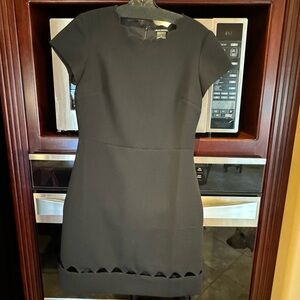 Little black dress. Polyester Club Monaco size 4. Never worn lined